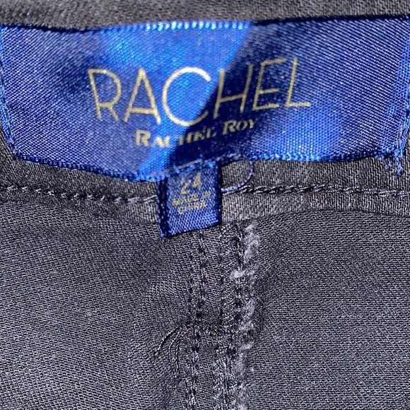 RACHEL ROY COLLECTION Studded Raw Hem Skinny Jeans - Picture 7 of 9